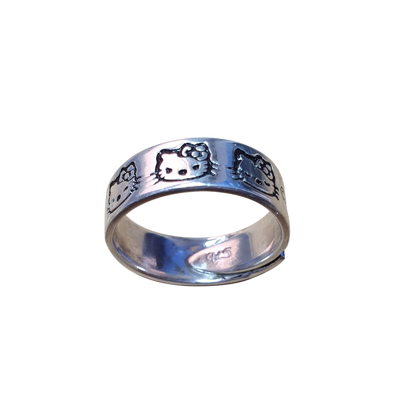 SANRIO ANILLO EXPRESSIONS HELLO KITTY - PLATA