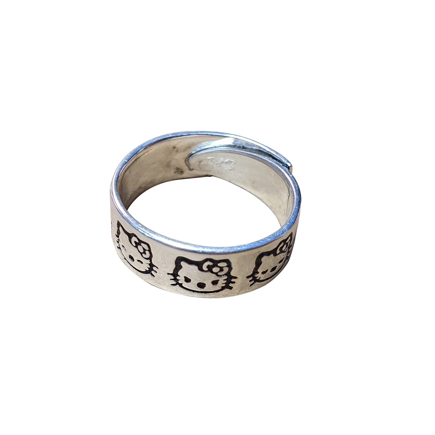 SANRIO ANILLO EXPRESSIONS HELLO KITTY - PLATA