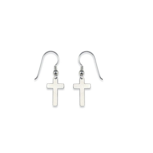 ARETES CRUZ - PLATA925